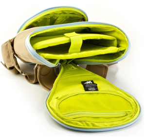Torba 12"-14" LOOP antracyt-lilia-limonka [SL]