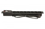 Lestar Listwa przeciwprzepięciowa LXARM 810, 3L, PDU, 1,5m, czarna
