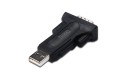 Digitus Konwerter / Adapter USB-A 2.0 męski do RS485 (DB9) męski + 3-pinowa listwa śrubowa| Chipset FTDI FT232RL | z dodatkowym kablem 0.8m
