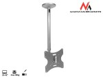 Maclean Uchwyt do telewizora sufitowy 23-42" 50 - 85 cm 30kg MC-504A B srebrny TV