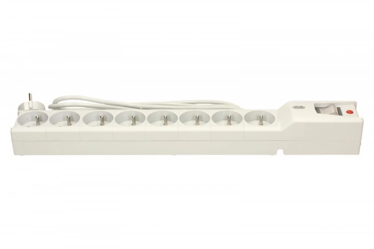 Lestar Listwa przeciwprzepięciowa LX 810, 1L, 1,5m, szara