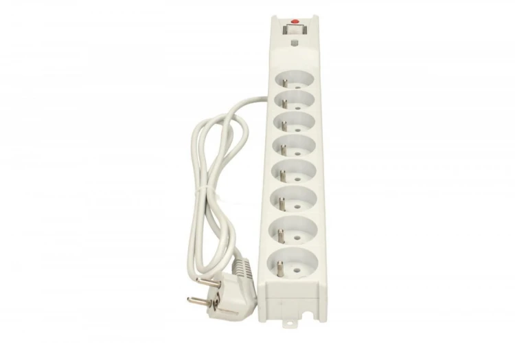 Lestar Listwa przeciwprzepięciowa LX 810, 1L, 1,5m, szara
