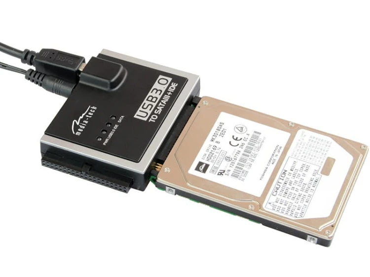 Media-Tech SATA/IDE TO USB CONNECTION KIT PRZEJSCIOWKA KAZDEGO TWARDEGO     DYSKU I NAPEDU SATA/IDE NA USB 3.0