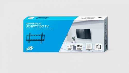 TB Uchwyt TV TB-451 do telewizora do 65" 40kg max VESA 400x400
