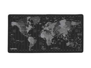 Natec Podkładka pod mysz Time zone Map Maxi 800x400
