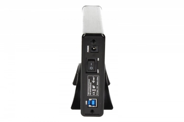 i-tec MYSAFE Advanced 3,5" USB 3.0 Obudowa zewnętrzna na dyski  HDD i SSD SATA I II III czarna aluminiowa