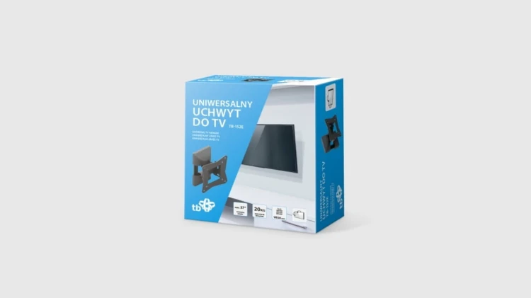 TB Uchwyt TV TB-152E do telewizora do 37" 20kg max VESA 200x200
