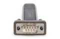 Digitus Konwerter / Adapter USB-A 2.0 męski do RS232 (DB9) męski | Chipset Prolific PL2303GT | Mocowanie na śruby | z dodatkowym kablem 0.8m