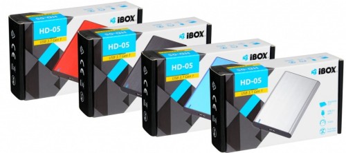 iBOX Obudowa IBOX HD-05 2.5 USB 3.1 Szara