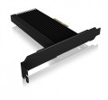 IcyBox Karta PCI na M.2 SSD NVMe IB-PCI208-HS z radiatorem
