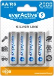 everActive Akumulatory paluszki R6/AA 2000 mAH, blister 4 szt.