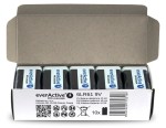 everActive Bateria alkaliczna R9/6LR61 9V PRO ALKALINE, Opakowanie 10 szt.