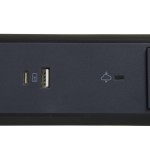 Legrand Przedłużacz 5x2PZ +USB A/C 1,5m czarny