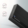AXAGON EEM2-GTR Obudowa zewnętrzna aluminiowa, USB-C 3.2 GEN 2 M.2 NVMe SSD