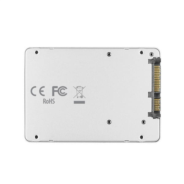 AXAGON RSS-M2SD Wewnętrzna obudowa 2.5" z interfejsem SATA do dysków SSD M.2 SATA, srebrny