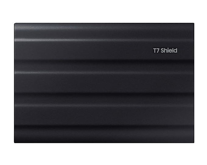 Samsung Dysk zewnętrzny SSD Portable SSD T7 Shield USB3.2 czarny