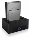 IcyBox Stacja dokująca/klonująca IB-1232CL-U3 2x2,5" lub 3,5"  SATA HDD, UASP & SATA III ( 6GBits/s )