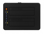 IcyBox Stacja dokująca/klonująca IB-1232CL-U3 2x2,5" lub 3,5"  SATA HDD, UASP & SATA III ( 6GBits/s )