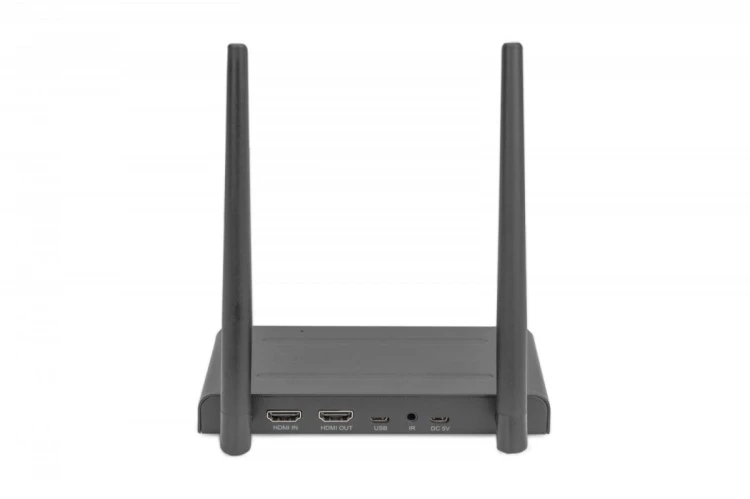 Digitus Przedłużacz/Extender KVM HDMI+USB bezprzewodowy 200m 1080p FHD 60Hz (zestaw)