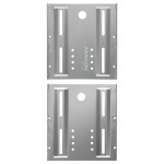 AXAGON RHD-125S Ramka metalowa do montażu 1x 2.5" HDD w pozycji 3.5", szary