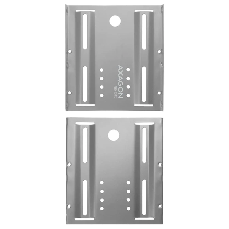 AXAGON RHD-125S Ramka metalowa do montażu 1x 2.5" HDD w pozycji 3.5", szary