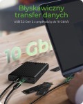 IcyBox Stacja ICY BOX IB-2817MCL-C31  z funkcją klonowania dla 2x NVMe  SSD