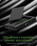 IcyBox Stacja ICY BOX IB-2817MCL-C31  z funkcją klonowania dla 2x NVMe  SSD