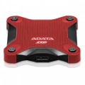 Adata Dysk zewnętrzny SSD SD620 1TB U3.2A 520/460 MB/s czerwony