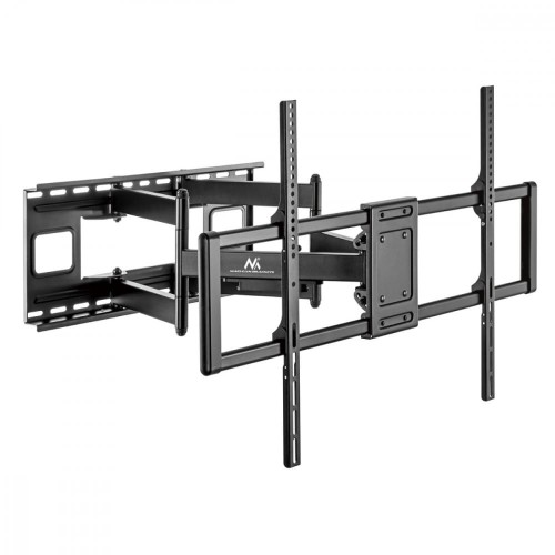 Maclean Uchwyt do TV ekonomiczny obrotowy 60-120" 120kg Czarny          Maclean MC-482