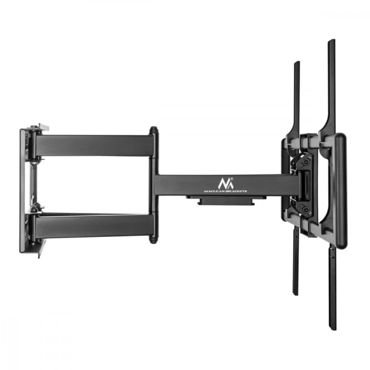 Maclean Uchwyt do TV ekonomiczny obrotowy 60-120" 120kg Czarny          Maclean MC-482