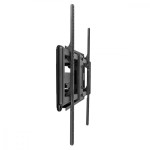 Maclean Uchwyt do TV ekonomiczny obrotowy 60-120" 120kg Czarny          Maclean MC-482