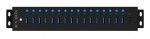 IcyBox Hub IB-HUB1717 16+1 port USB HUB, 16x USB + 1x USB do ładowania, USB 3.2 Gen 1, 96 Watt zasilacz