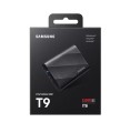 Samsung Dysk zewnętrzny SSD T9 1TB USB3.2 GEN.2 czarny