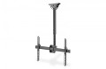 Digitus Uchwyt sufitowy TV 37-70 cali 50kg, z regulacją teleskopową 560-910mm Czarny