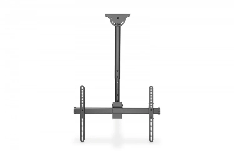 Digitus Uchwyt sufitowy TV 37-70 cali 50kg, z regulacją teleskopową 560-910mm Czarny