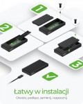 IcyBox Obudowa IB-1917M-C32 NVMe USB 3.2 Gen 2x2,  20 Gbit/s