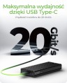 IcyBox Obudowa IB-1917M-C32a NVMe USB 3.2 Gen 2x2,  20 Gbit/s