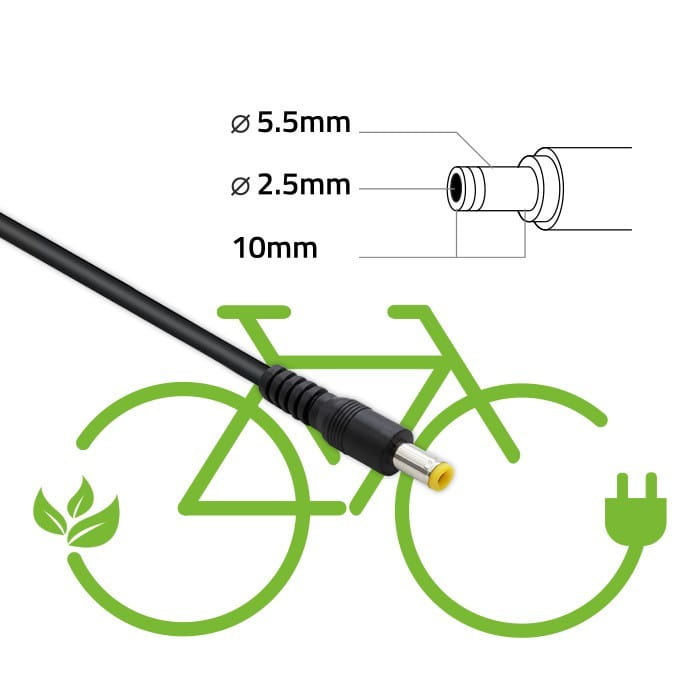 Qoltec Ładowarka do baterii roweru elektrycznego 36V | 42V | 2A |       5.5*2.5