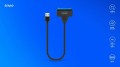 Savio Adapter USB-A 3.1 Gen 1 (M) - SATA (F) do dysków SATA 2.5 cala , AK-68