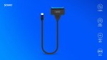 Savio Adapter USB-C 3.1 Gen 1 (M) - SATA (F) do dysków 2.5 cala, AK-69
