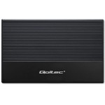 Qoltec Obudowa | Kieszeń na dysk SSD HDD 2.5 cala | SATA | USB 3.0 | Super  speed 5Gb/s | 2TB | Czarna