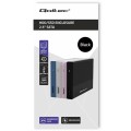 Qoltec Obudowa | Kieszeń na dysk SSD HDD 2.5 cala | SATA | USB 3.0 | Super  speed 5Gb/s | 2TB | Czarna