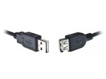 Gembird Przedłużacz USB 2.0 typu AM-AF 4.5m czarny