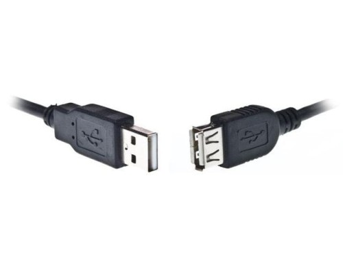 Gembird Przedłużacz USB 2.0 typu AM-AF 4.5m czarny