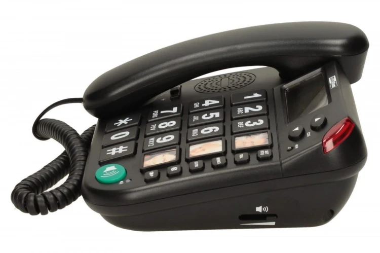 Maxcom KXT480 BB telefon przewodowy, czarny