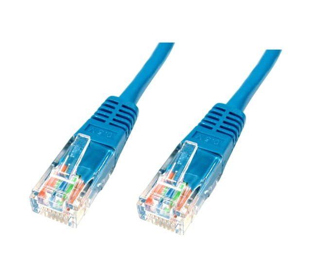 Digitus Patch cord U/UTP kat.5e PVC 3m niebieski