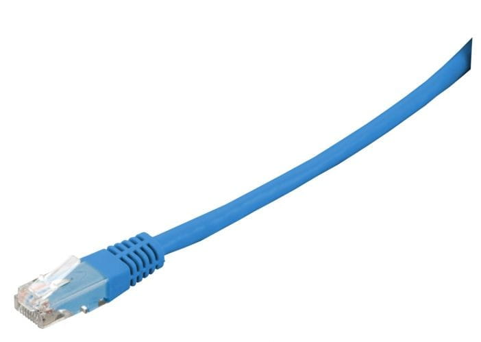 Digitus Patch cord U/UTP kat.5e PVC 2m niebieski