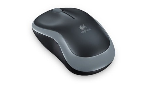 Logitech Mysz bezprzewodowa M185 910-002238 szara