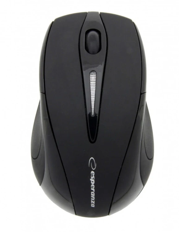 Esperanza Bezprzewodowa Mysz optyczna EM101K USB, 2,4 GHz, NANO odbiornik