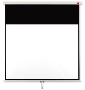Avtek Ekran ścienny ręczny Video 200 (4:3, 196x146.5cm, powierzchnia biała, matowa)